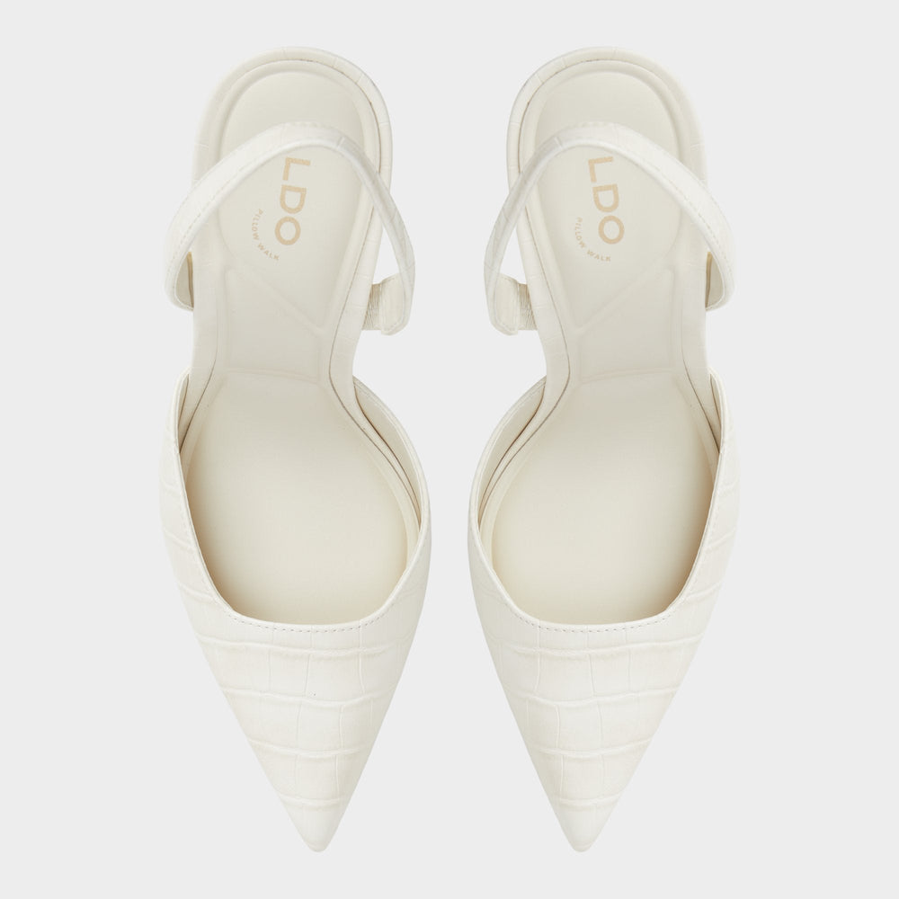 Aldo Berolden Other White Women's Slingbacks - Slingback heel, Stiletto heel Other white