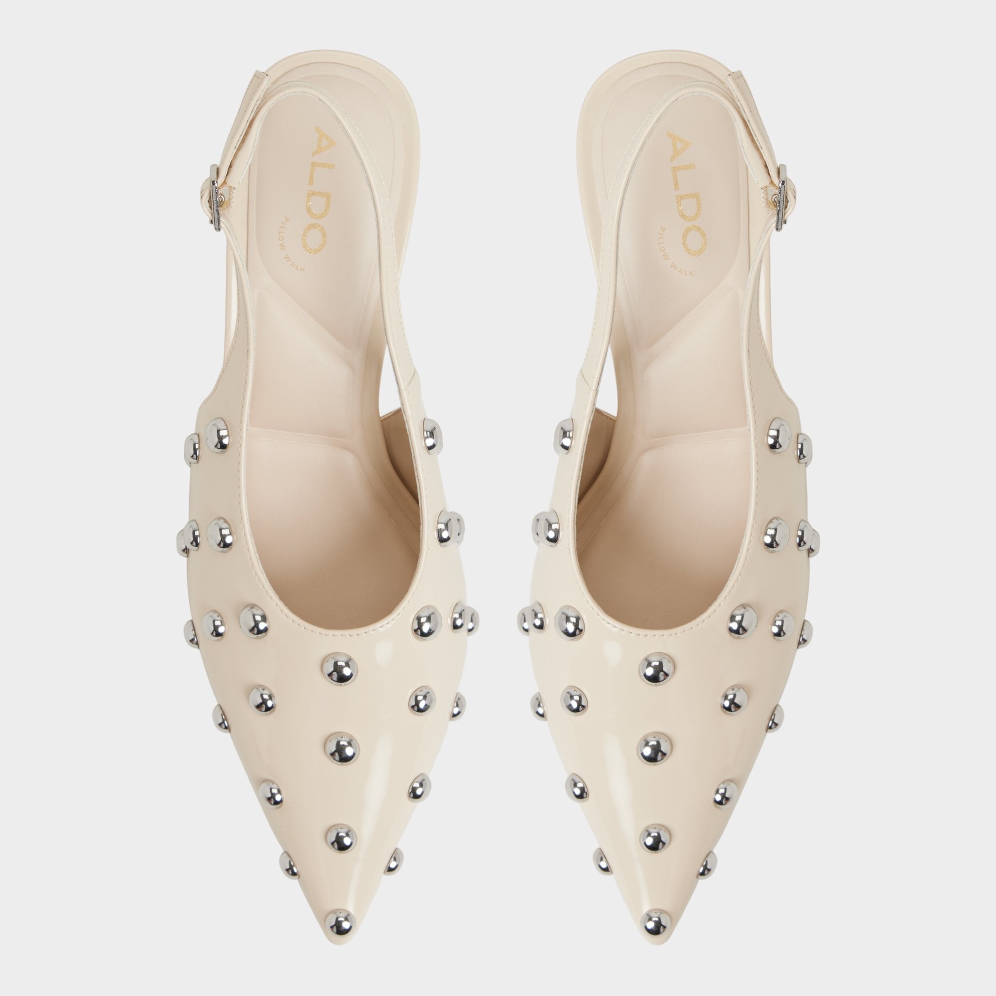 Aldo Naiarah in Cream 14118390 - Slingback heel, Stiletto heel Cream
