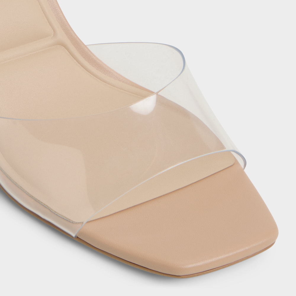 Aldo Andyana Beige Women's Strappy sandals - Slingback heeled sandal, Stiletto heel Beige