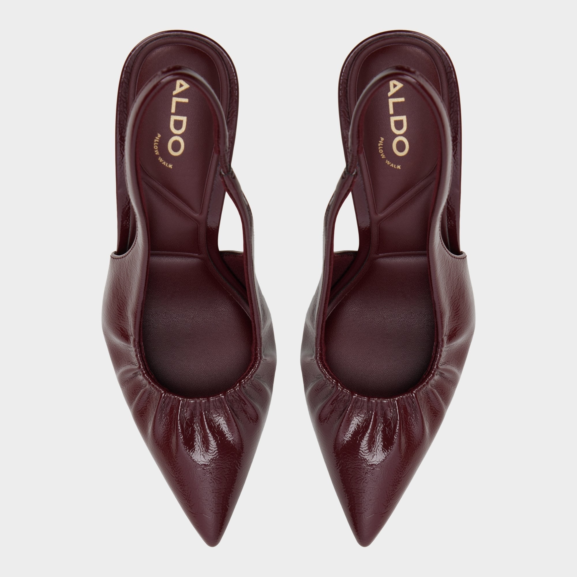 Aldo Mystie Bordo Women's Slingbacks - Slingback heel, Stiletto heel Bordo