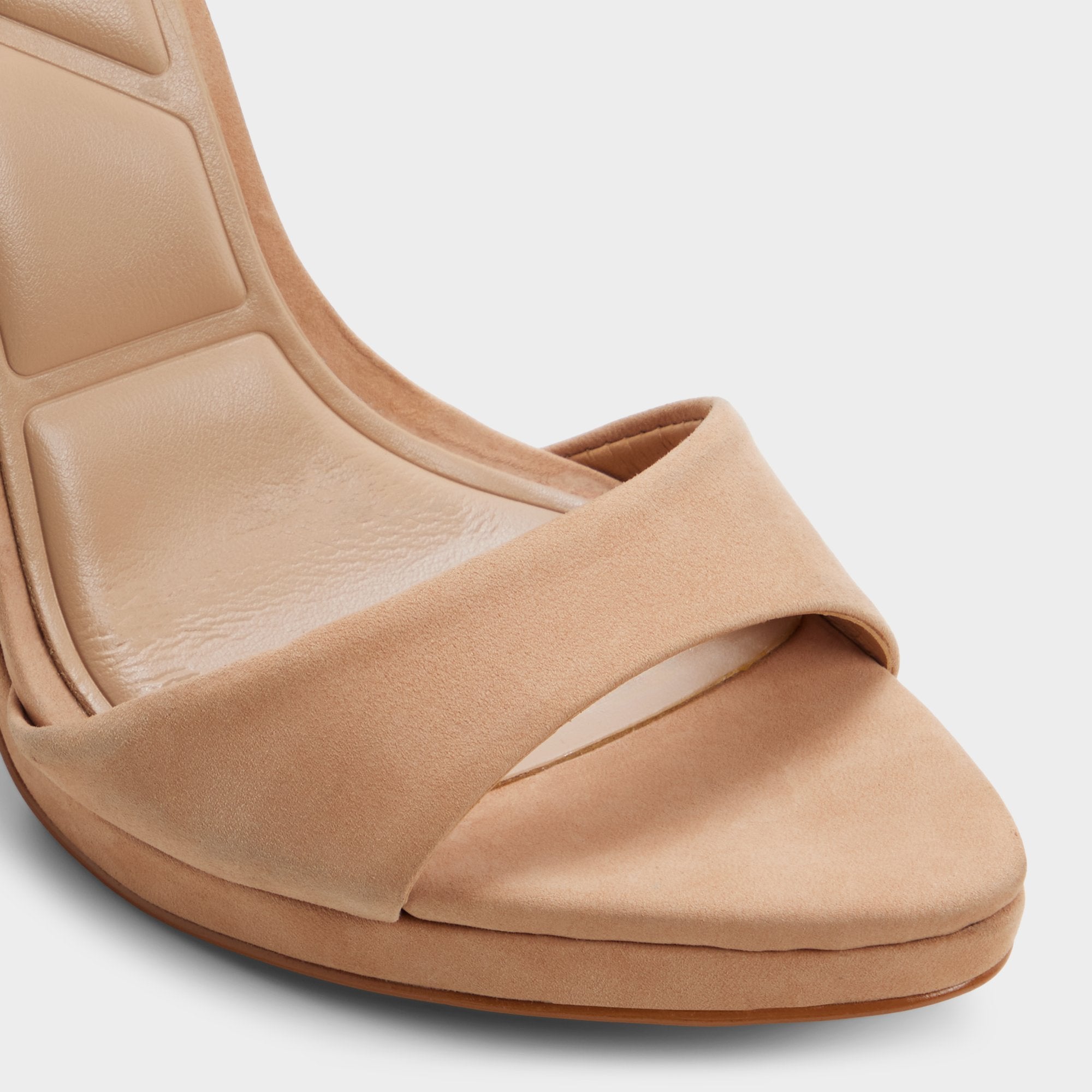 Aldo Ivette in Medium Beige - Strappy heeled sandal, Platform Medium Beige