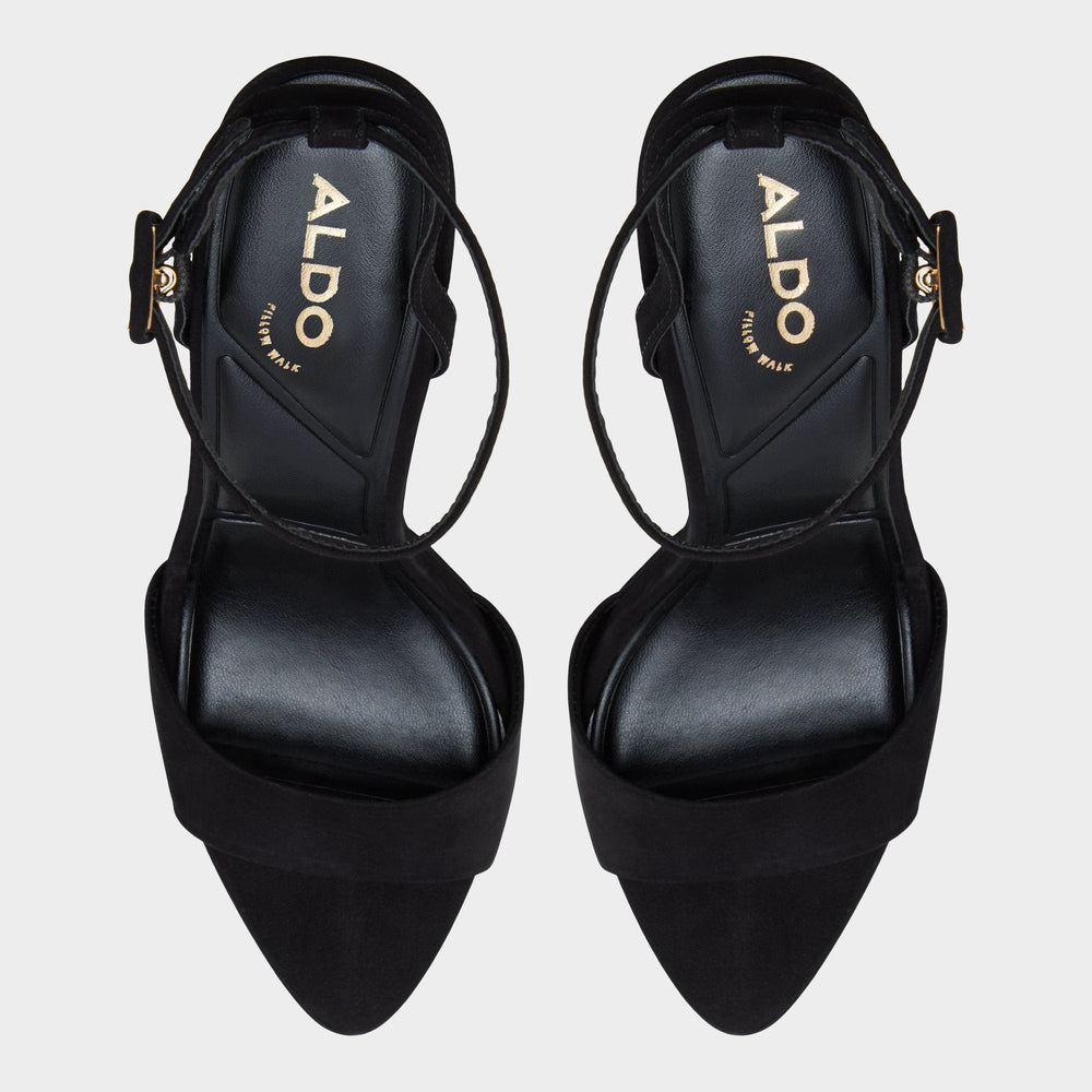 Aldo Ivette in Black - Heeled sandal, Platform Black
