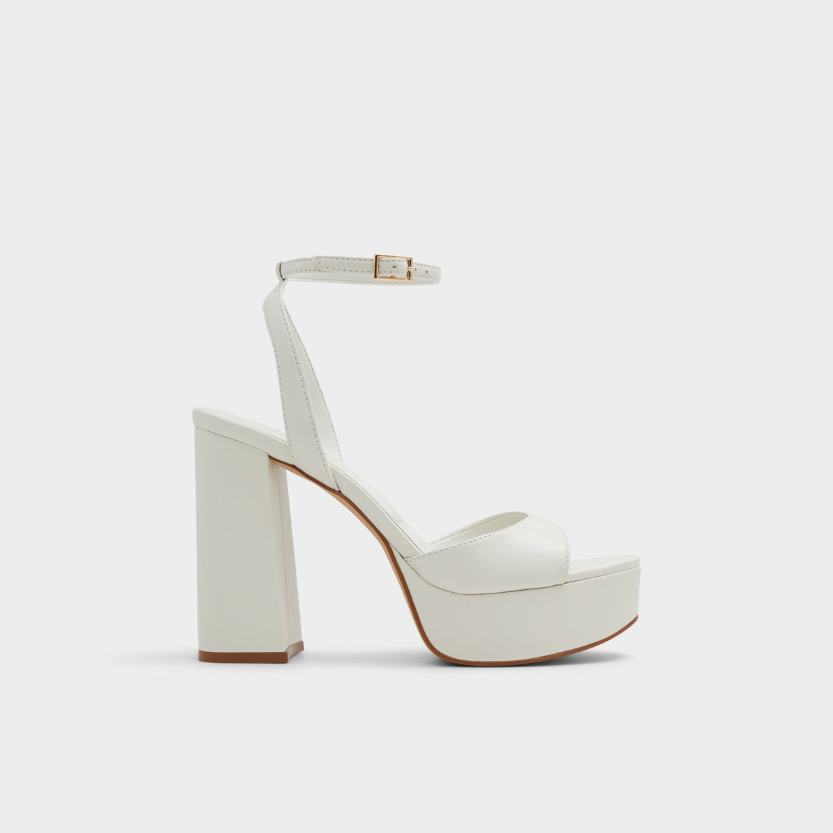 Aldo Valoria White Women's Platform sandals - Strappy heeled sandal White