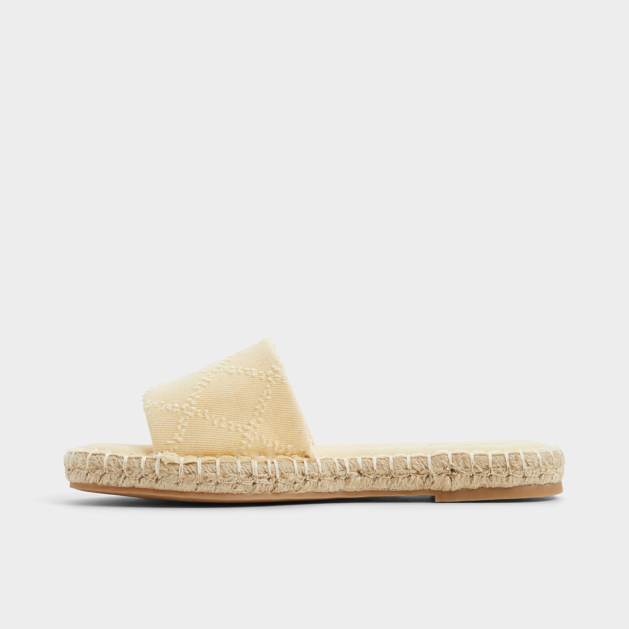 Aldo Erireni Dark Yellow Women's Platform sandals - Slide sandal Dark Yellow