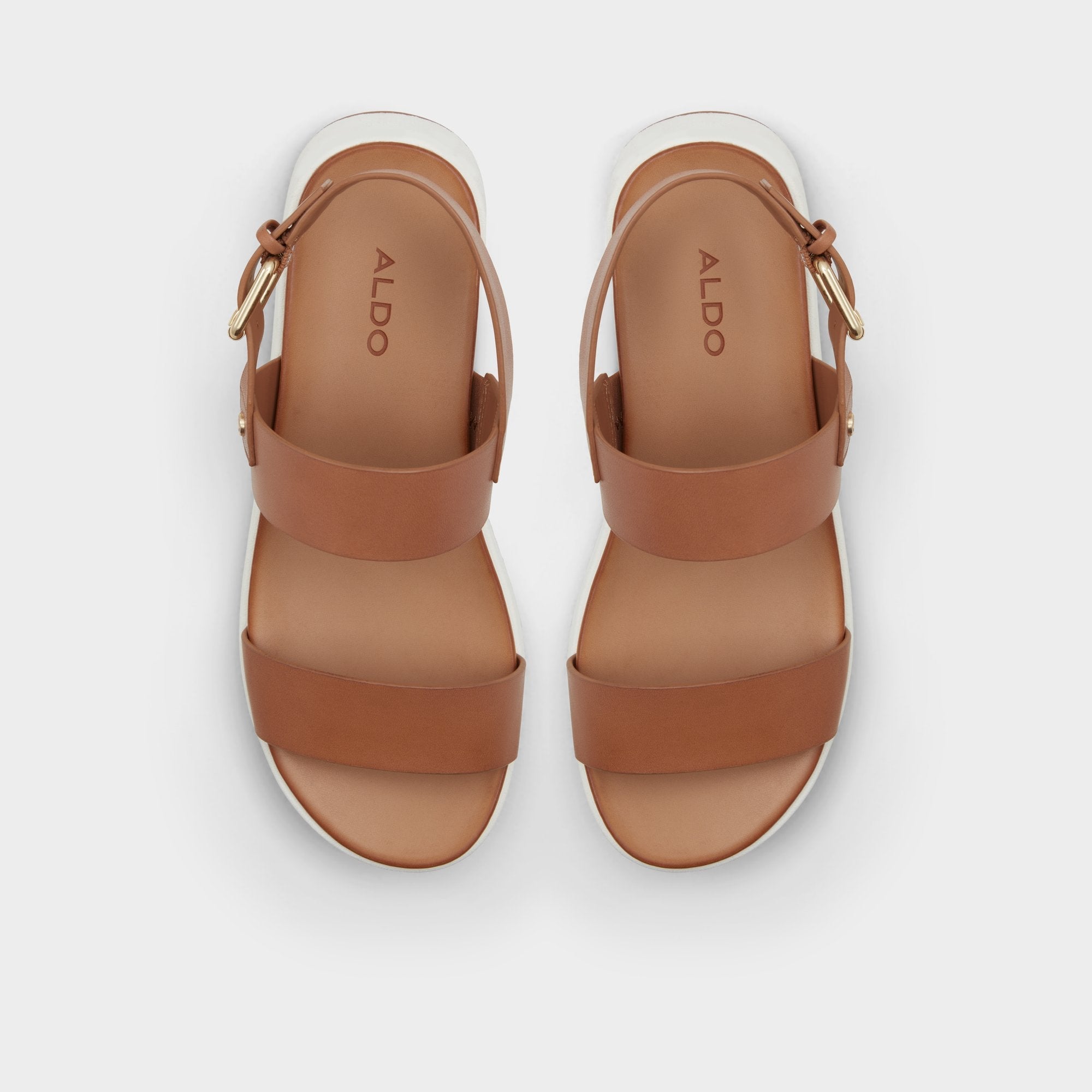 Aldo Silyia Dark Beige Women's Sandals - Flat sandal Dark Beige