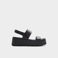 Aldo Thila Open Black Women's Wedges - Wedge sandal Open Black