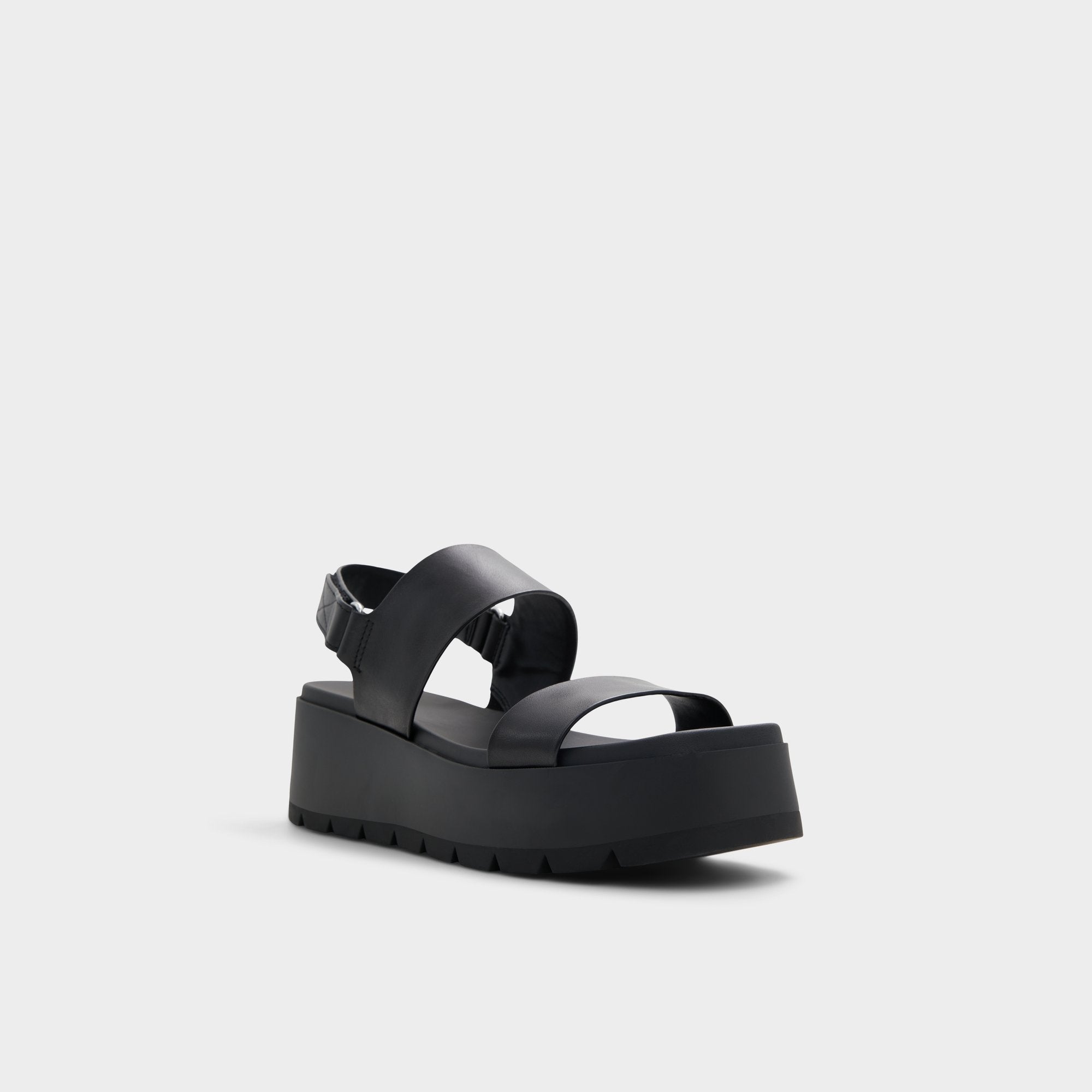 Aldo Thila Open Black Women's Wedges - Wedge sandal Open Black