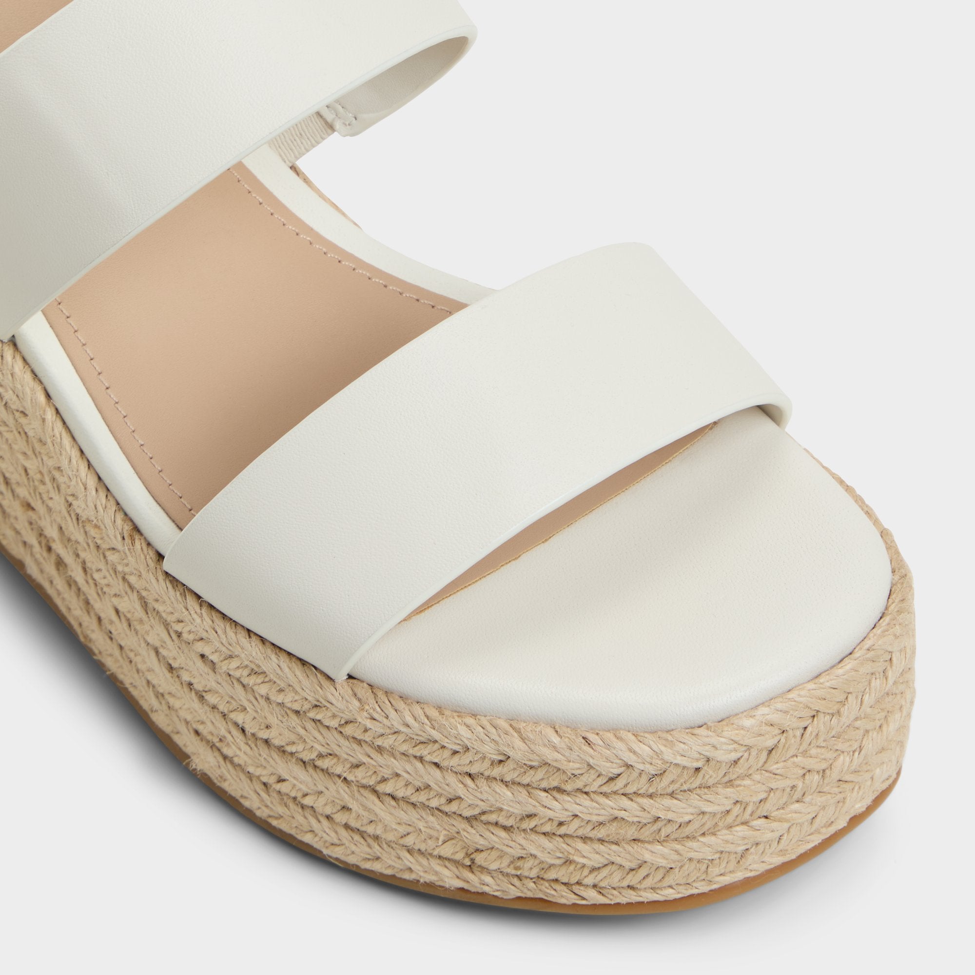 Aldo Keoni Open White Women's Platform sandals - Wedge sandal Open white