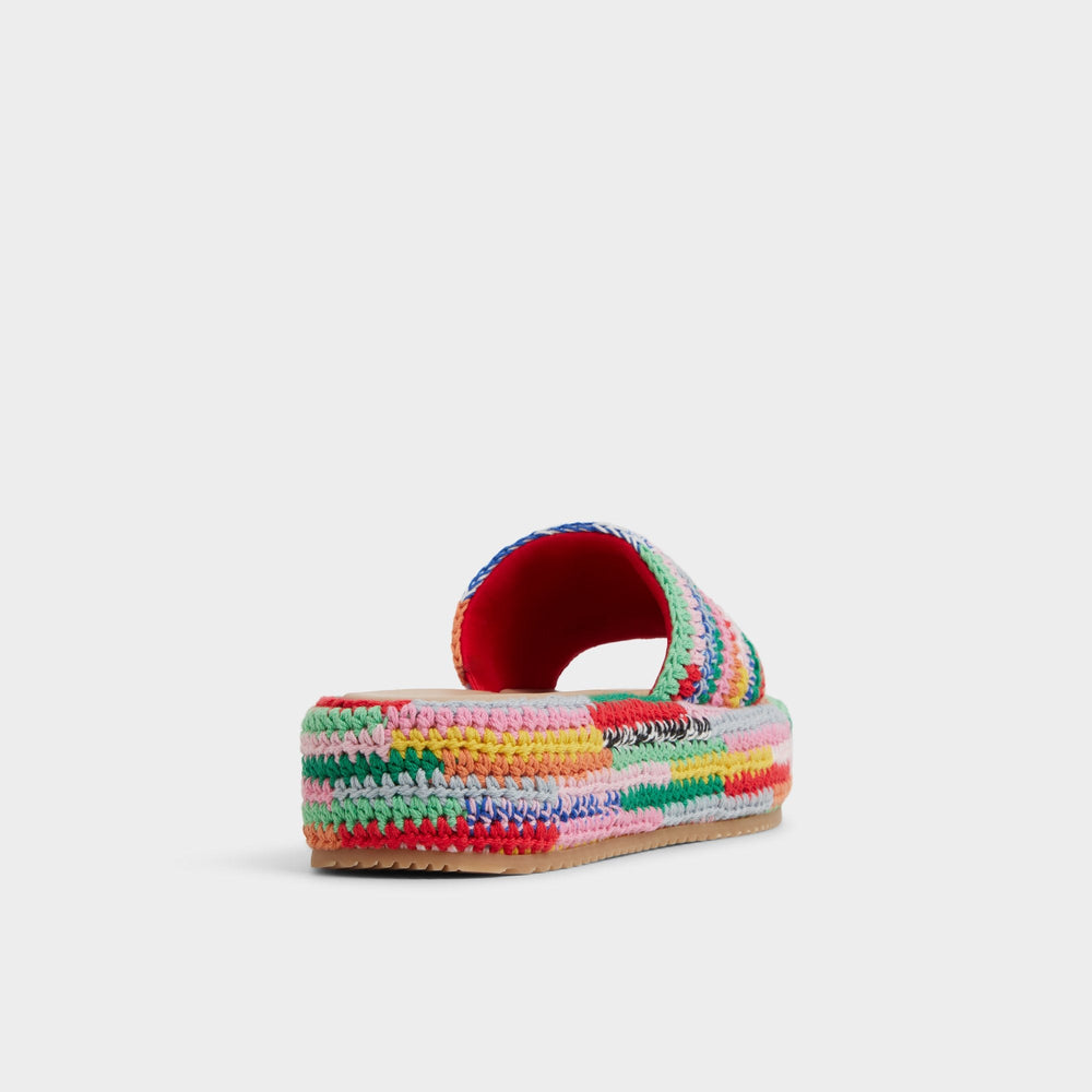 Aldo Bohemina Bright Multi Women's Platform sandals - Flatform sandal Bright Multi