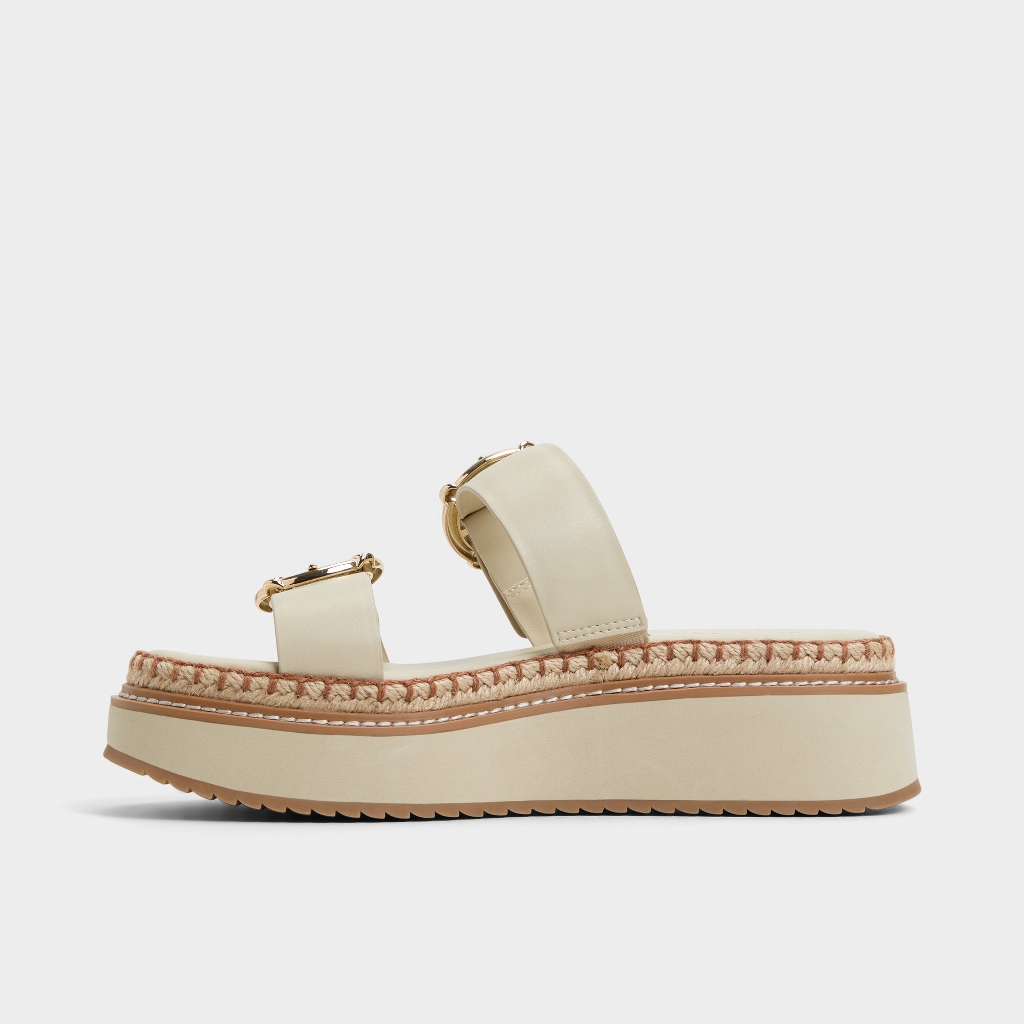 Aldo Kaeithien Bone Women's Platform sandals - Slide sandal Bone