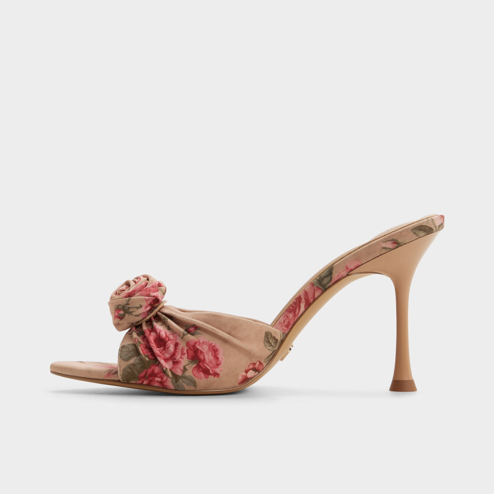 Aldo Rosalina in Beige Combo 14193392 - Heeled mule, Stiletto heel Beige combo