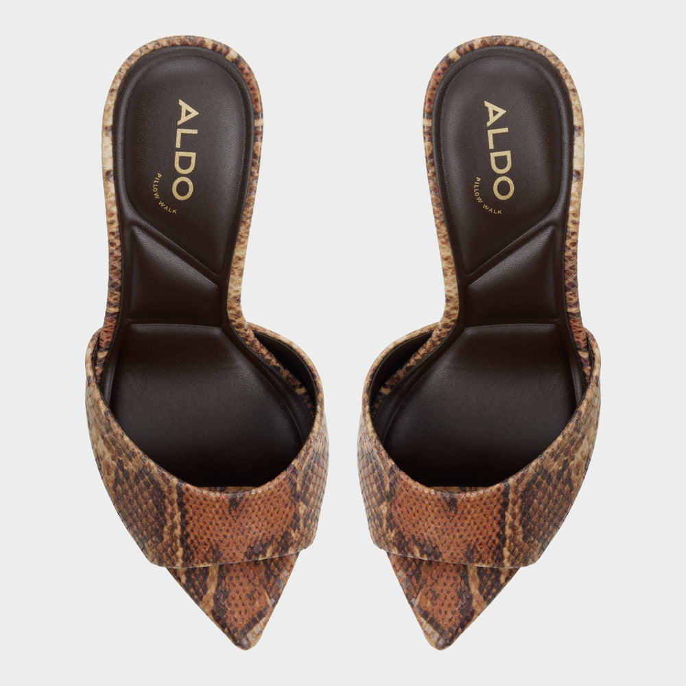 Aldo Anniebrilden in Brown Multi 14190598 - Heeled mule, Stiletto heel Brown multi