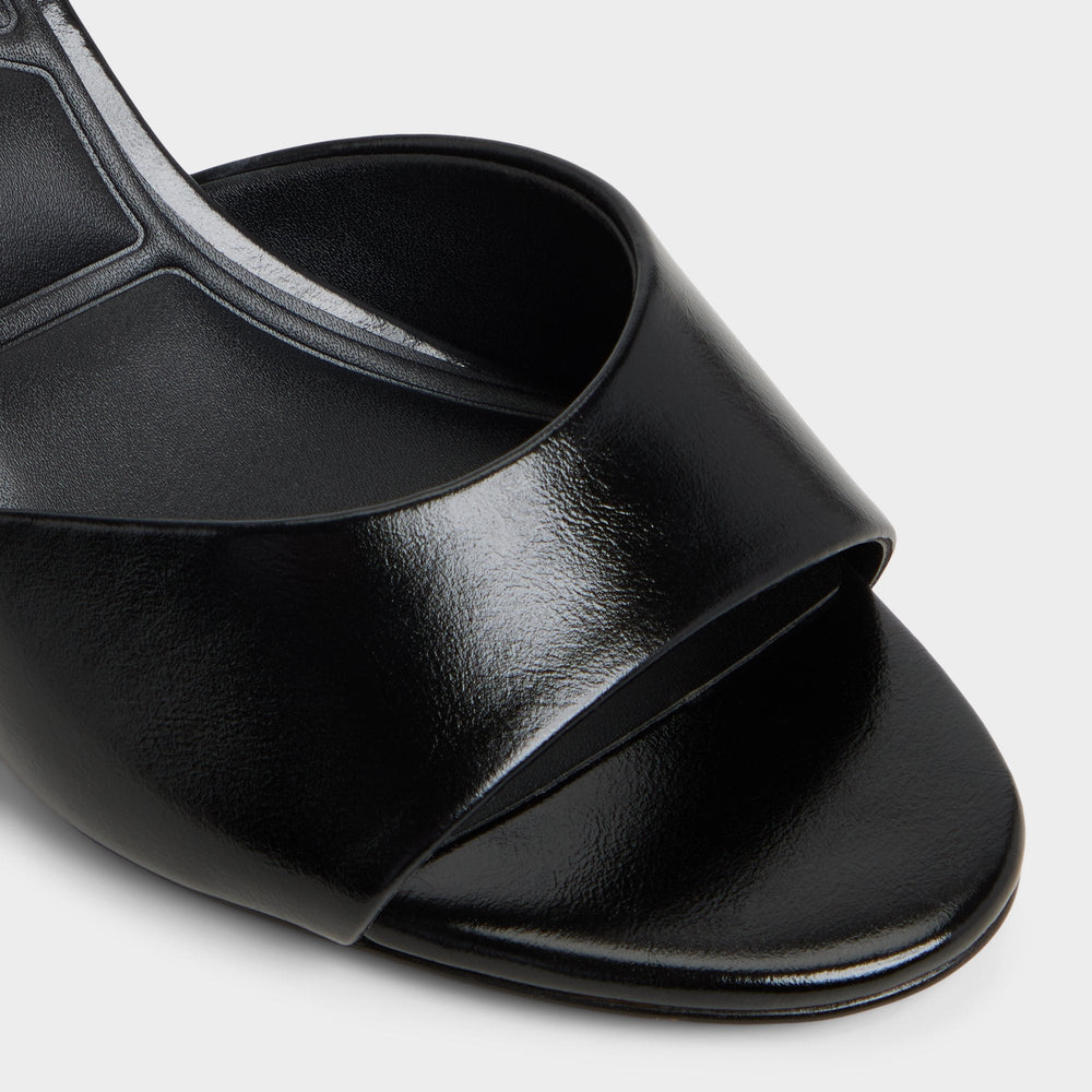Aldo Annaberaen in Black - Heeled mule, Stiletto heel Black