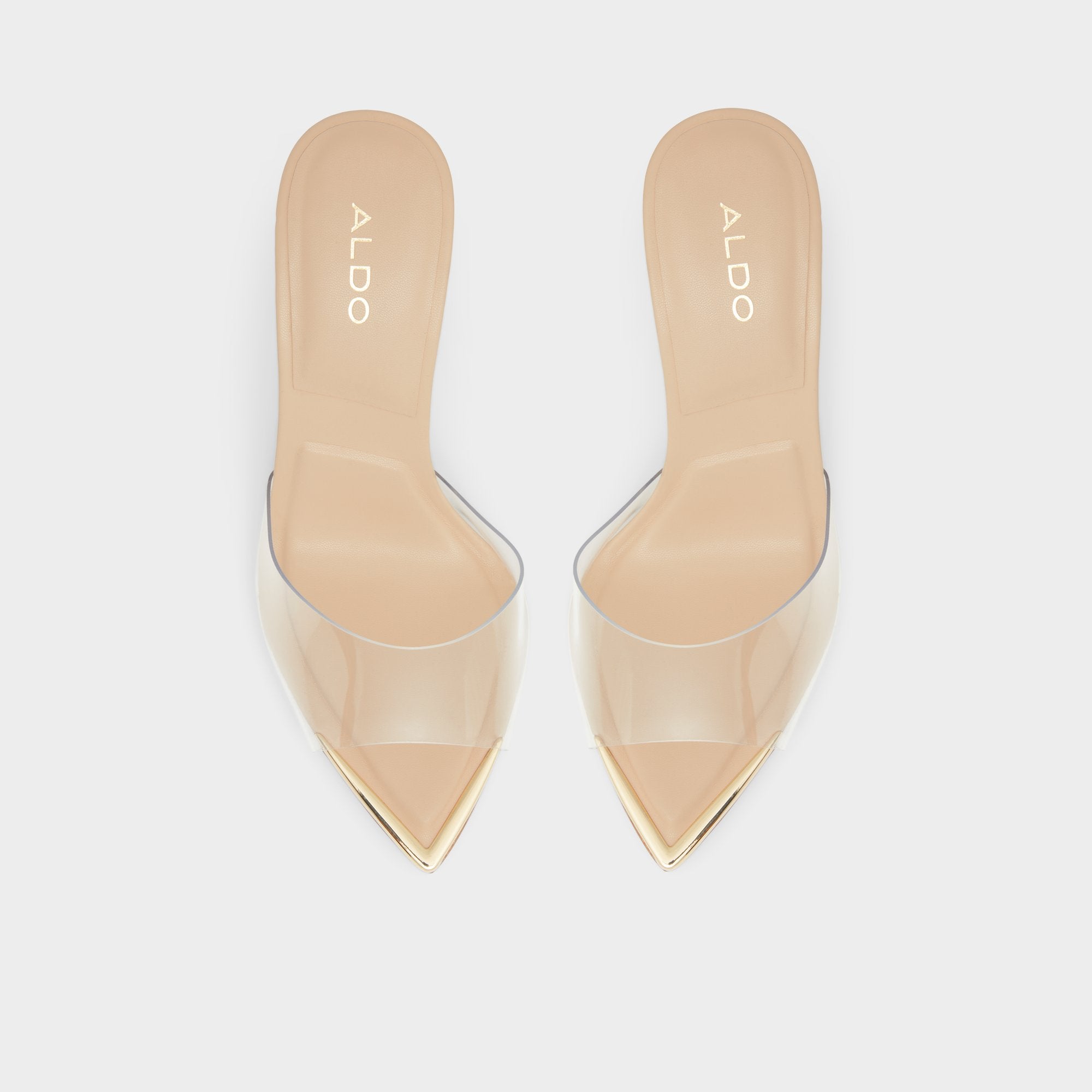 Aldo Annabrilden Bone Women's Heeled mules - Heeled mule, Stiletto heel Bone