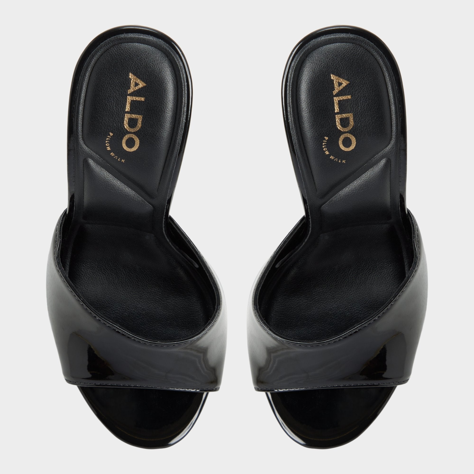 Aldo Rivieraa in Black - Heeled mule, Platform Black