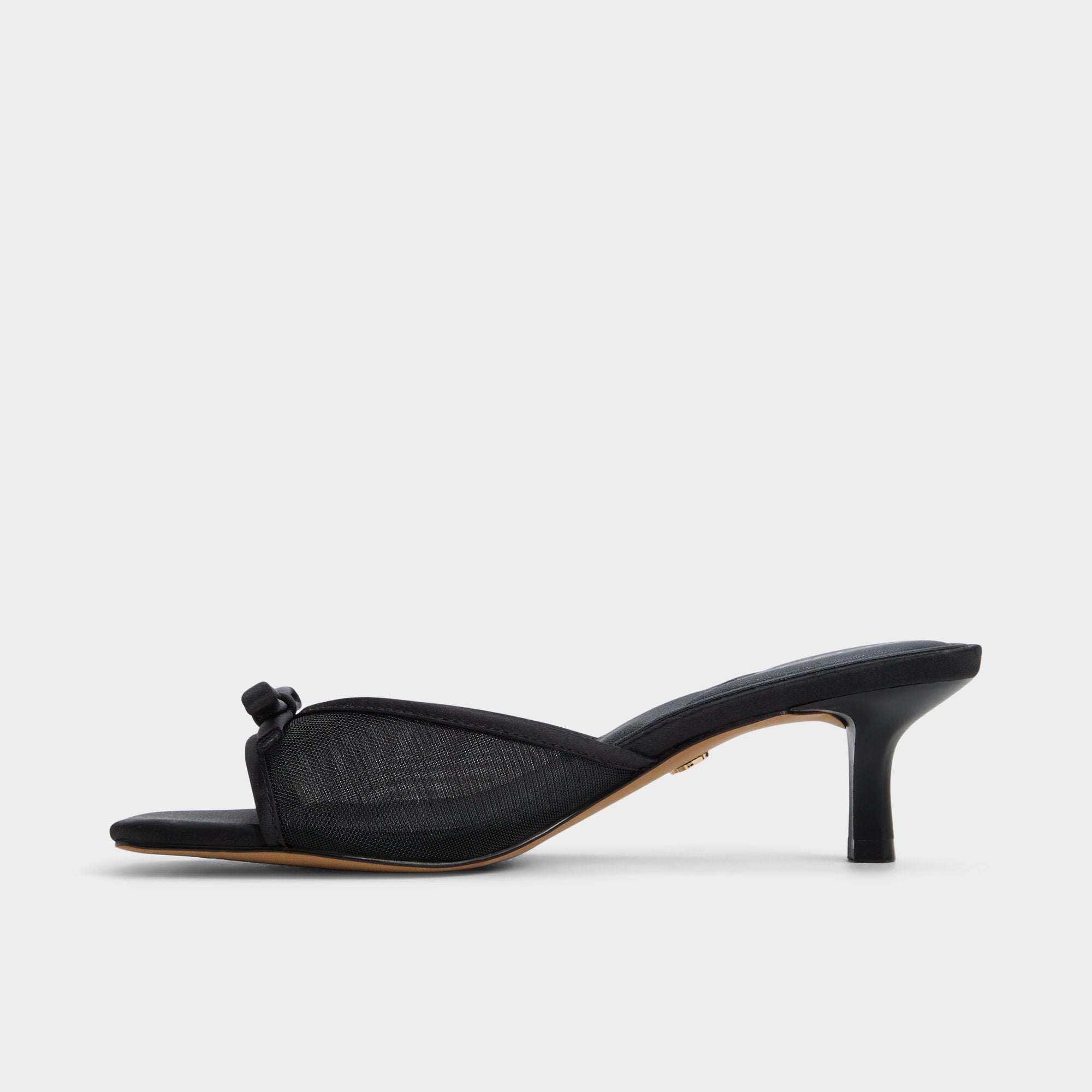 Aldo Begoniaa Black Women's Heeled mules - Heeled mule, Kitten heel Black