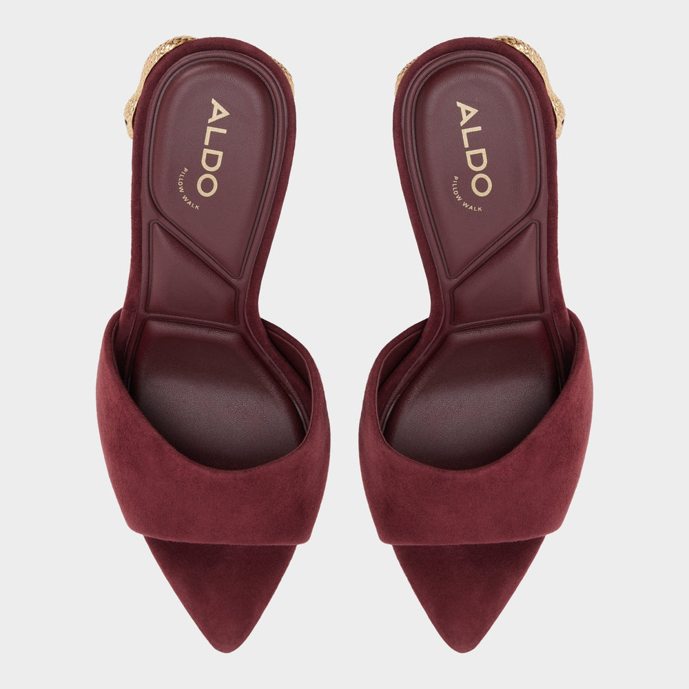 Aldo Seashella in Bordo - Heeled mule Bordo