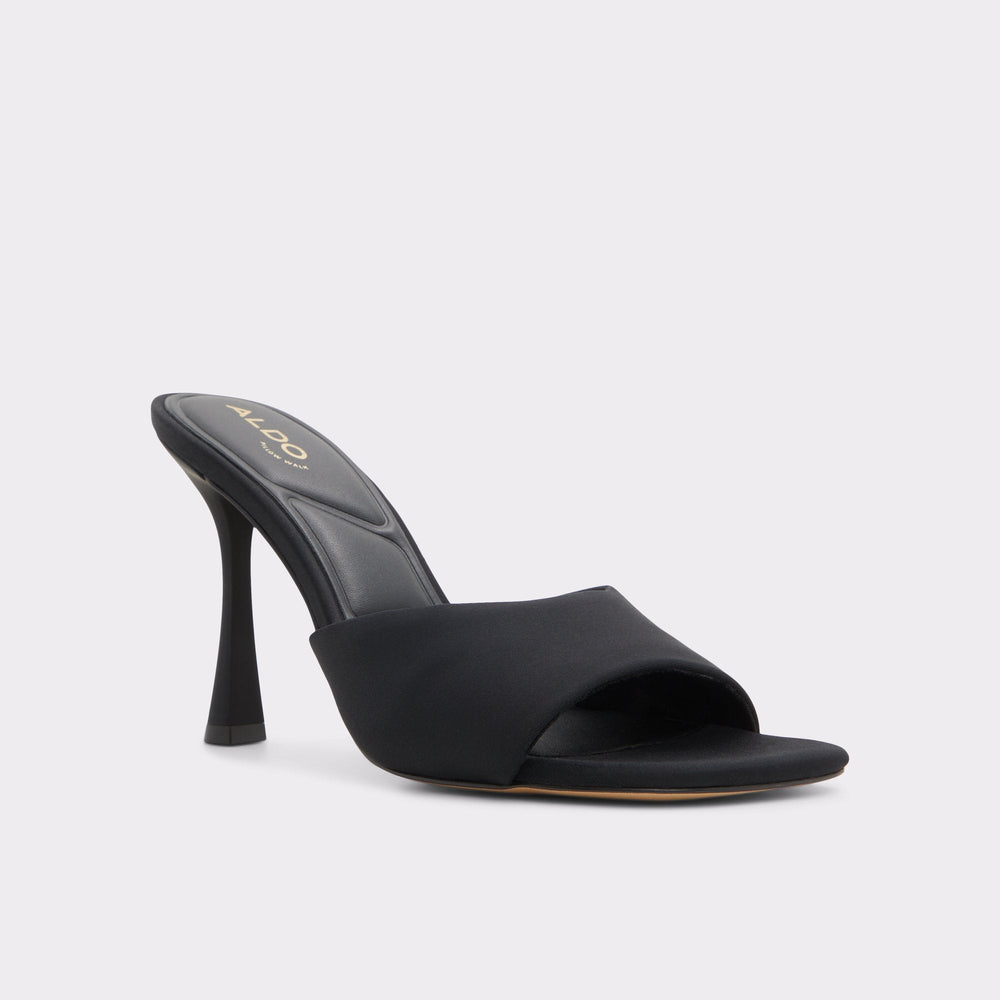 Aldo Evadalia Black Women's Heeled mules - Heeled mule, Stiletto heel Black