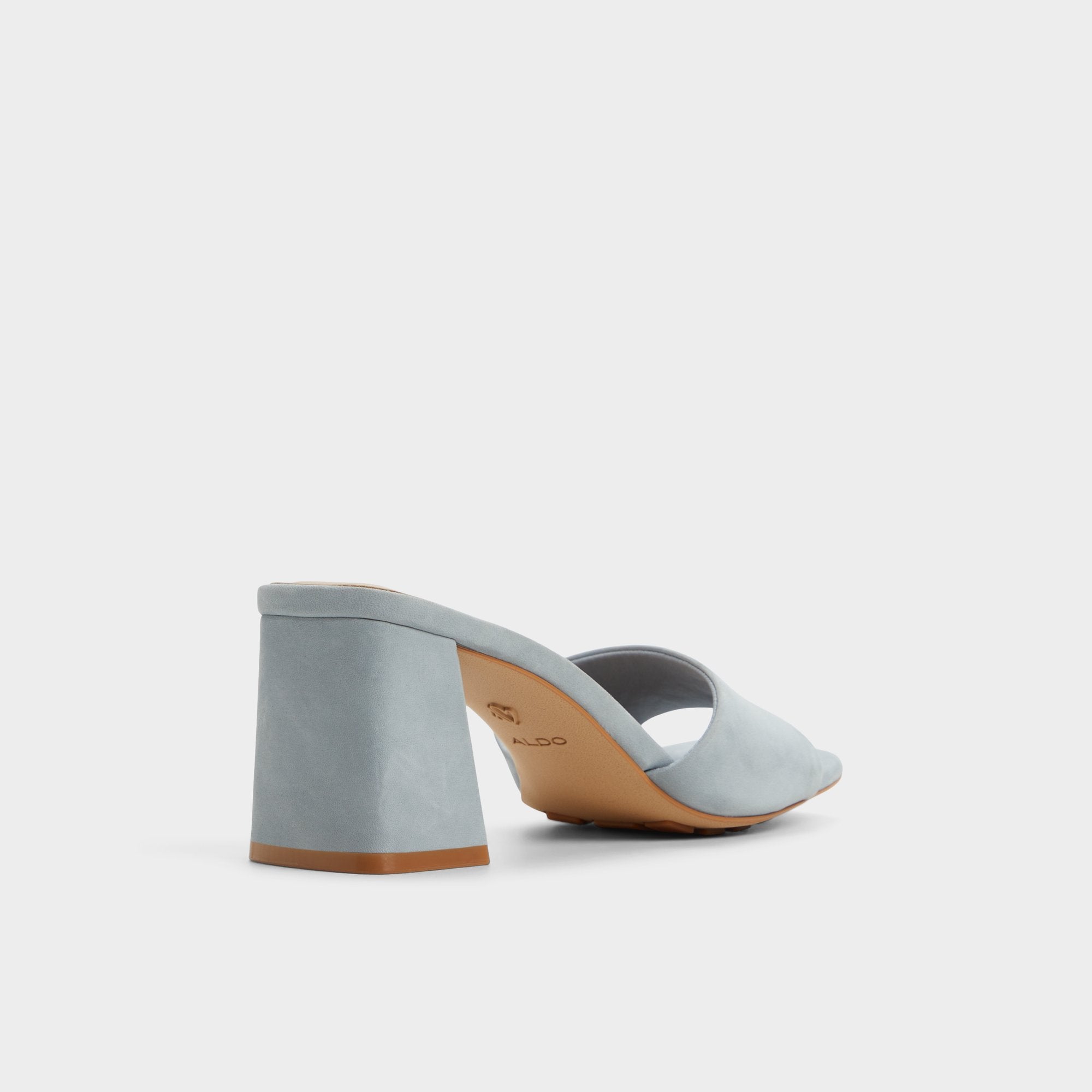 Aldo Tisha Other Blue Women's Heeled mules - Heeled mule, Block heel Other Blue