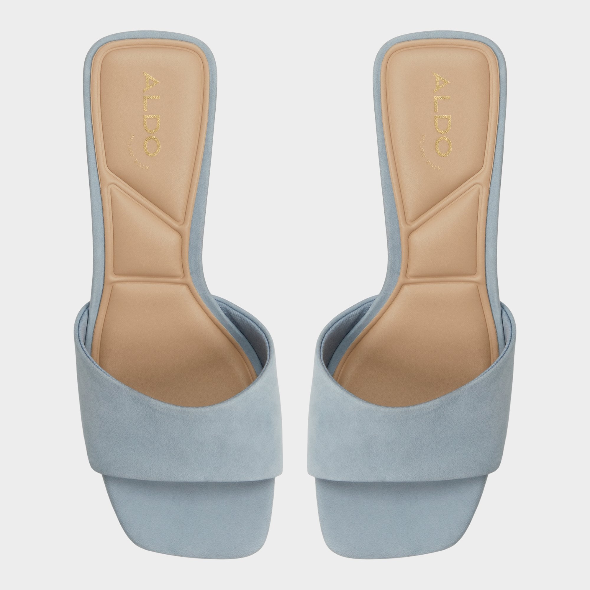 Aldo Tisha Other Blue Women's Heeled mules - Heeled mule, Block heel Other Blue