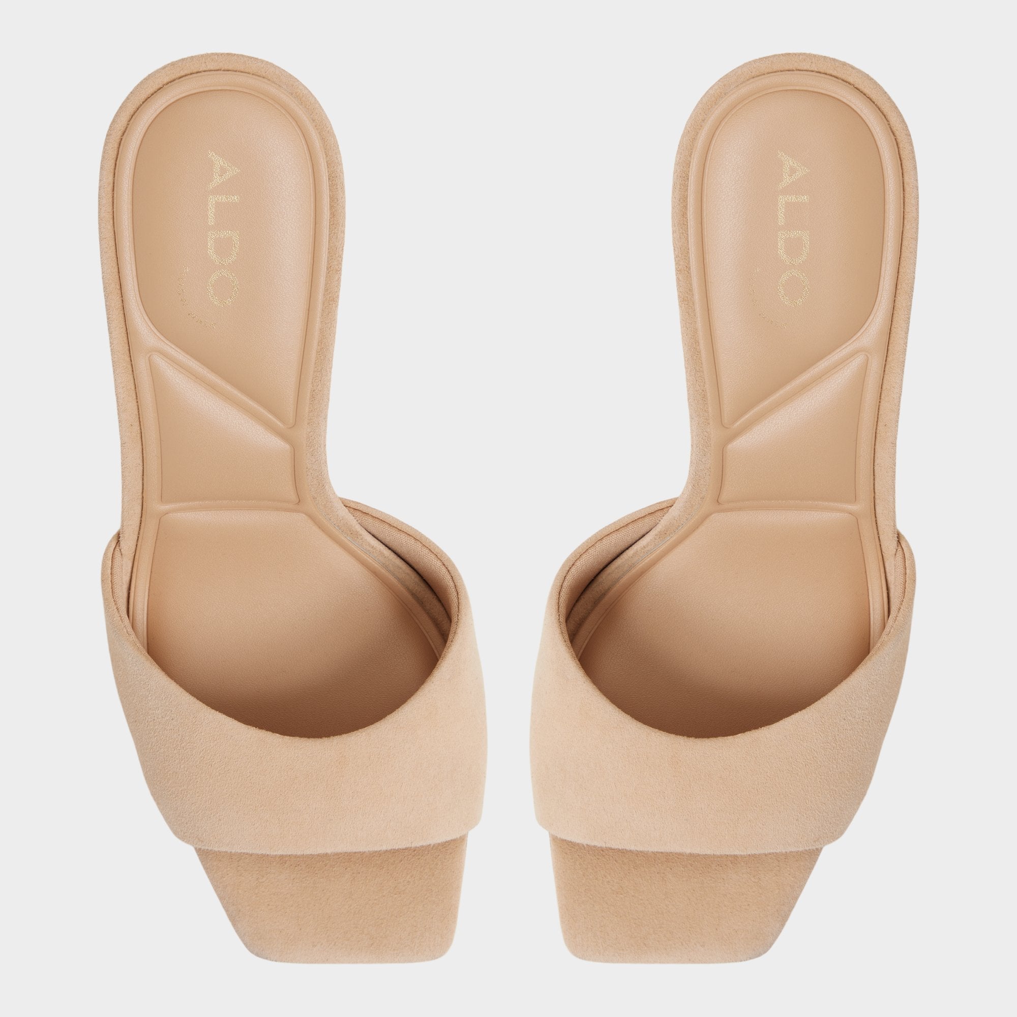 Aldo Jennifer in Medium Beige - Heeled mule, Stiletto heel Medium Beige