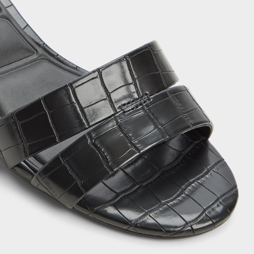 Aldo Scarletta Black Women's Heeled mules - Heeled mule, Kitten heel Black