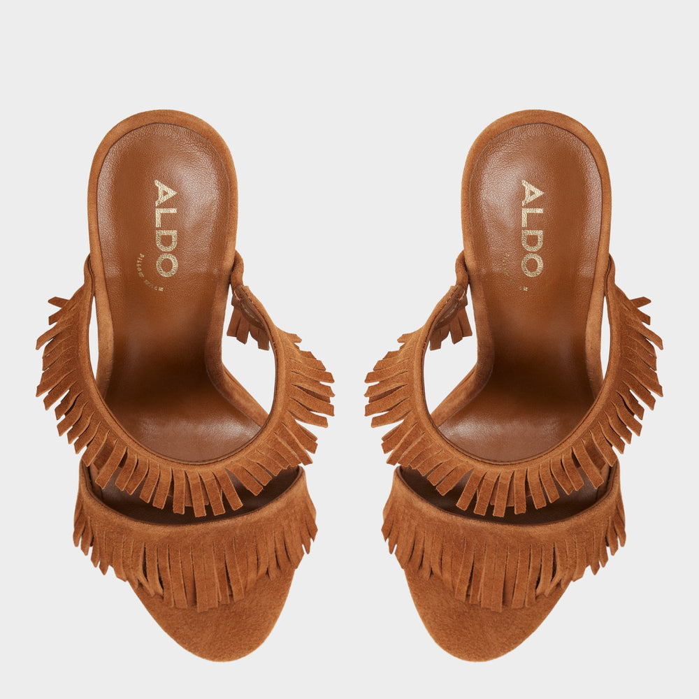 Aldo Nahanie in Medium Brown - Heeled mule, Stiletto heel Medium Brown