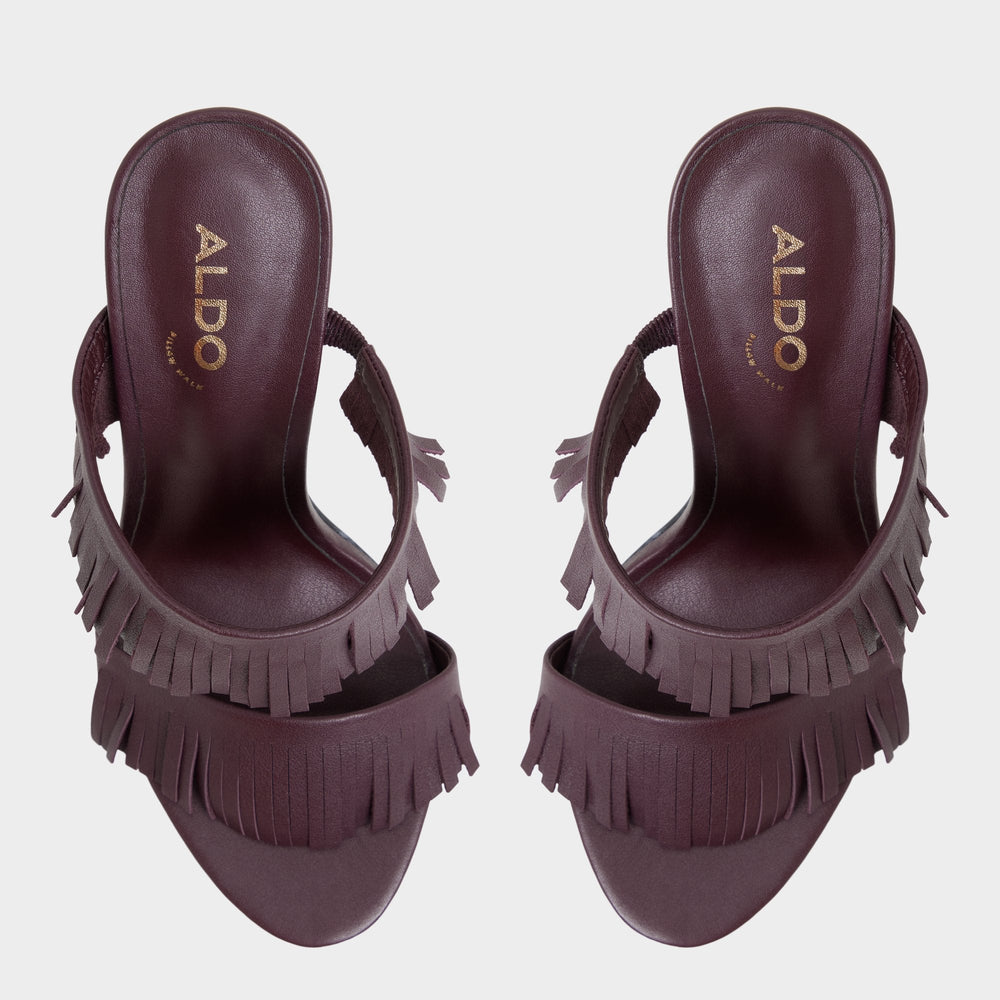 Aldo Nahanie in Bordo - Heeled mule, Stiletto heel Bordo