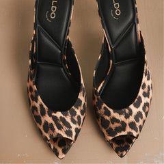 Aldo Elenara Brown Multi Women's Heeled mules - Heeled mule, Stiletto heel Brown Multi