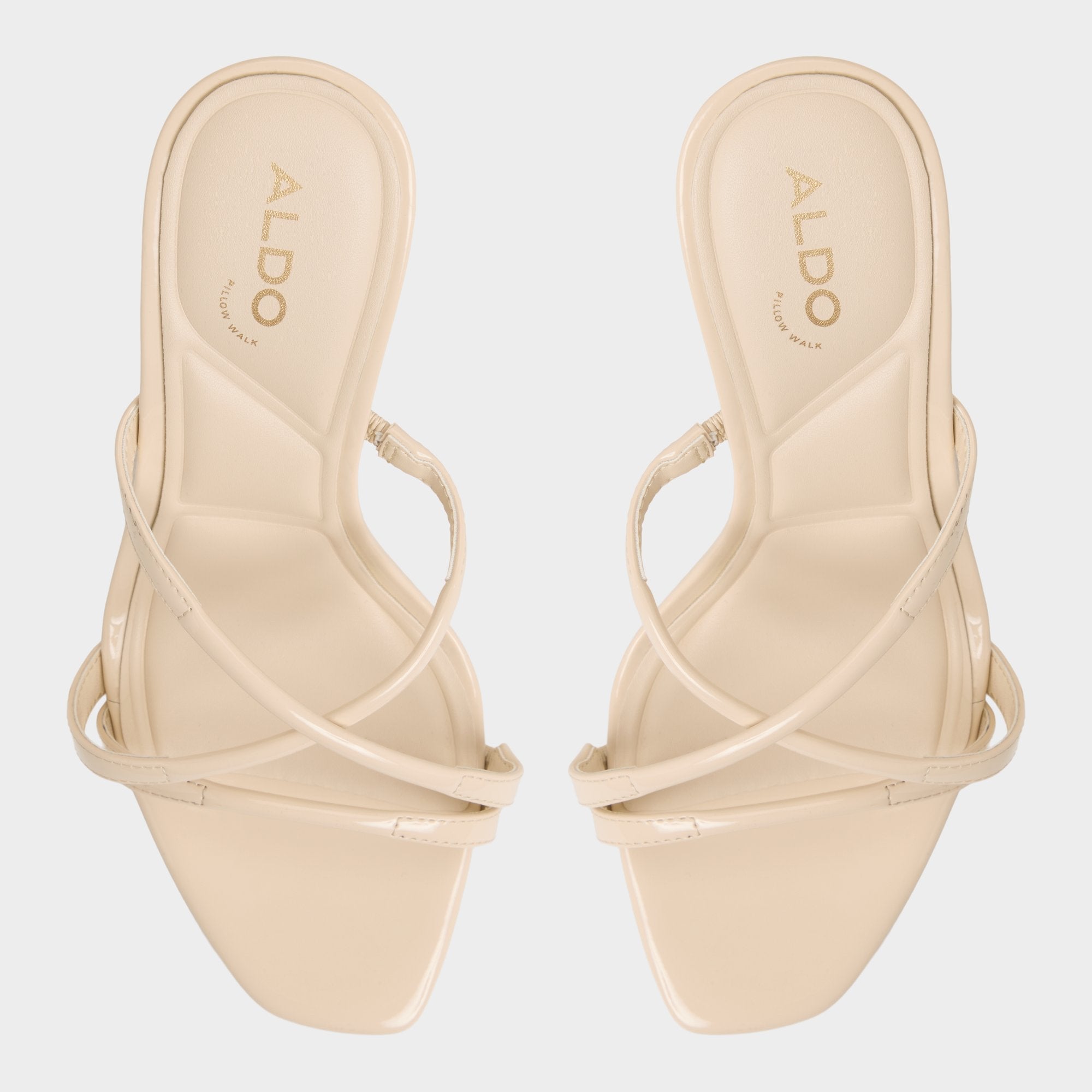 Aldo Velaia Light Beige Women's Heeled mules - Heeled mule, Stiletto heel Light Beige