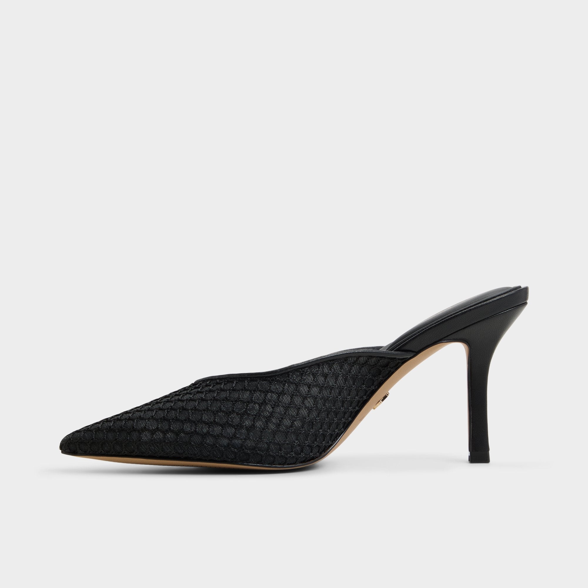 Aldo Gamilia Black Women's Kitten heels - Heeled mule, Kitten heel Black