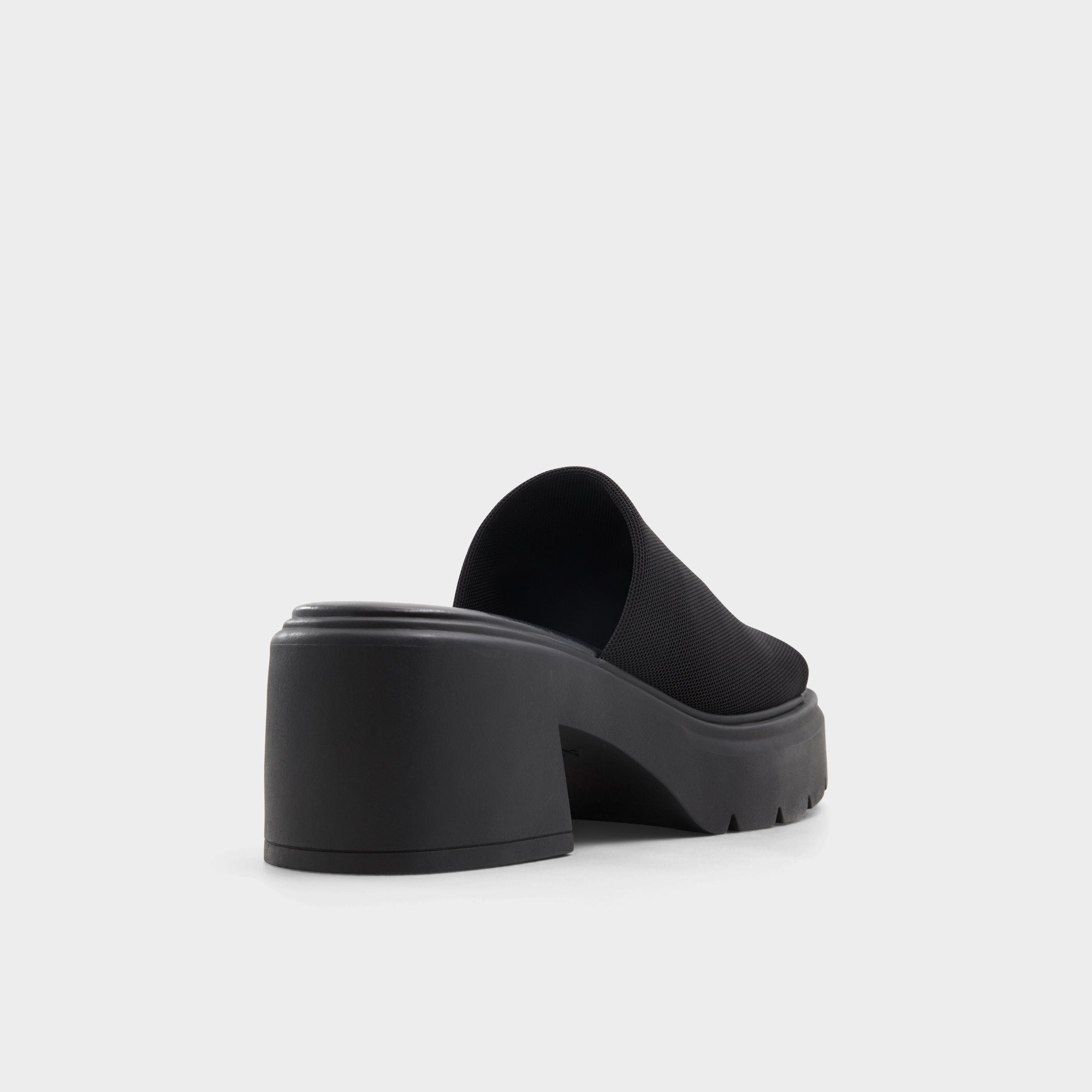 Aldo Harrietta Black Women's Wedges - Heeled mule, Block heel Black