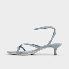 Aldo Soffie Other Blue Women's Strappy sandals - Strappy heeled sandal, Kitten heel Other Blue