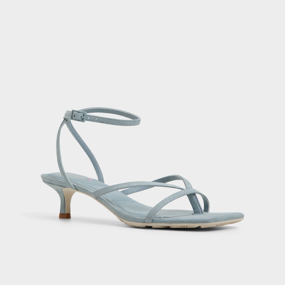 Aldo Soffie Other Blue Women's Strappy sandals - Strappy heeled sandal, Kitten heel Other Blue