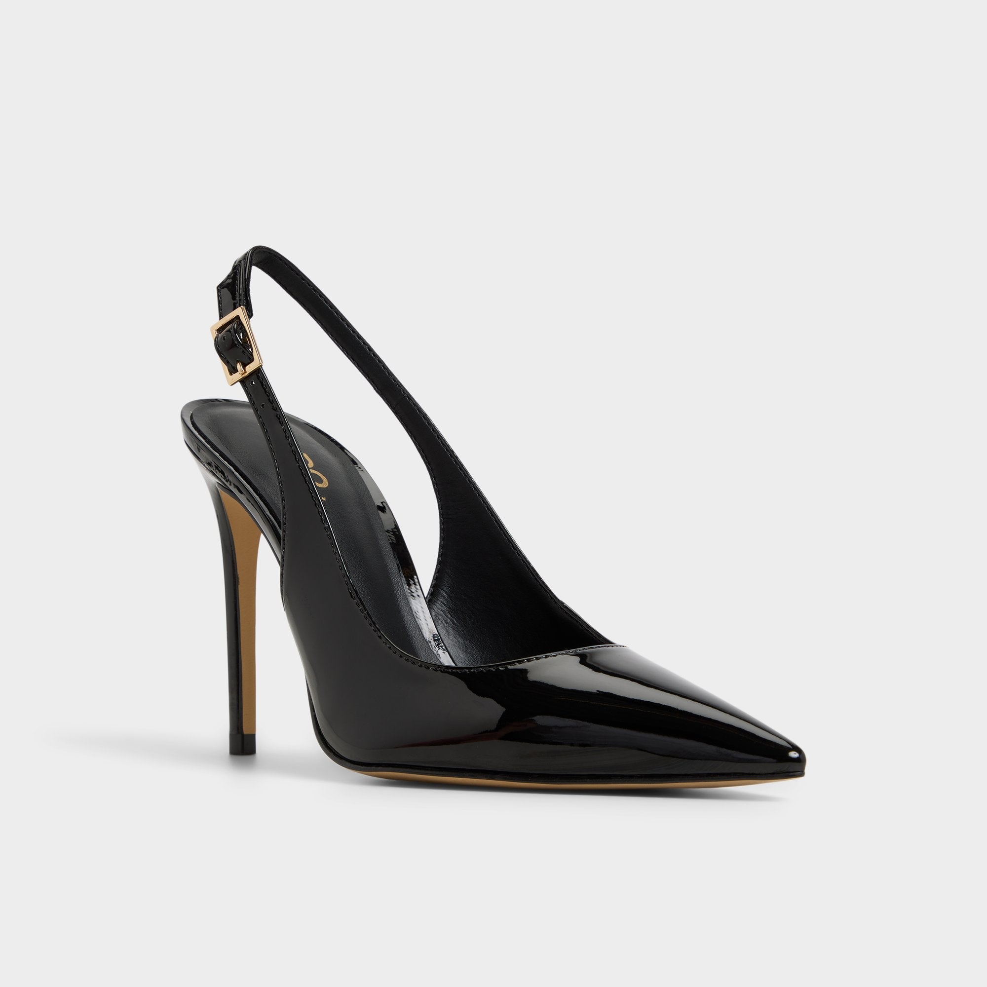 Aldo Stessysling Black Women's Pumps - Sling back high heel, Stiletto heel Black