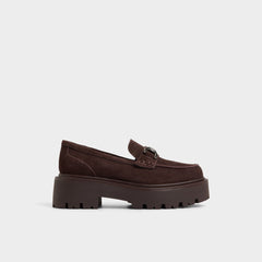 Aldo Oneameth in Dark Brown - Loafer, Lug sole Dark brown