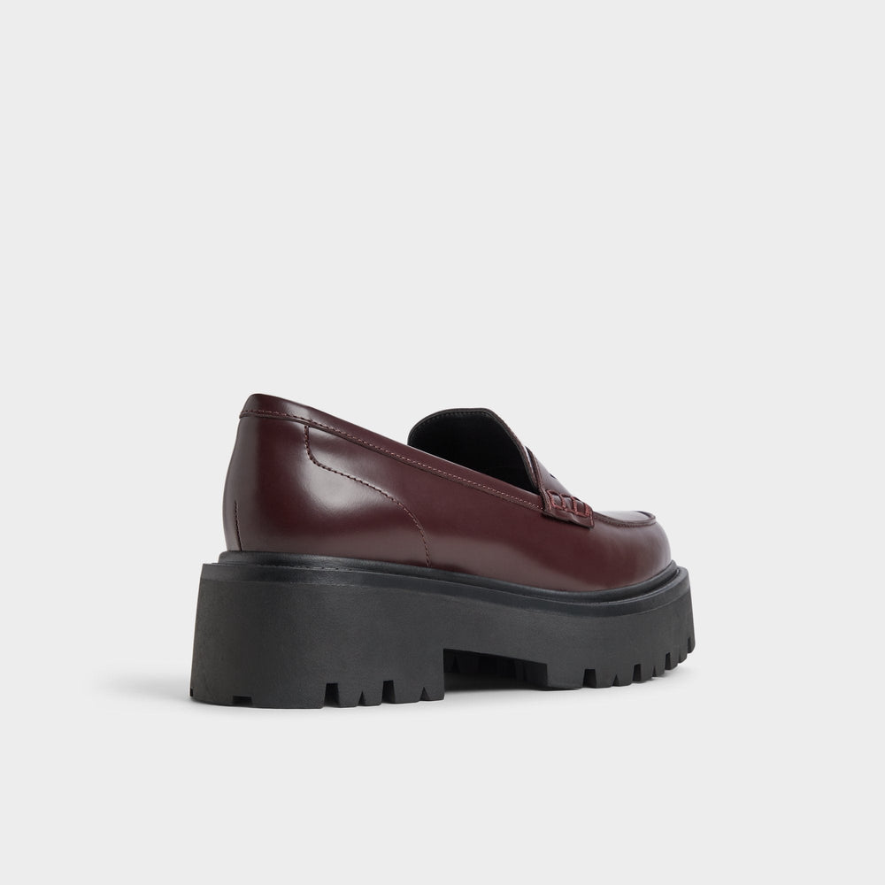 Aldo Cadaycia in Bordo - Loafer, Lug sole Bordo