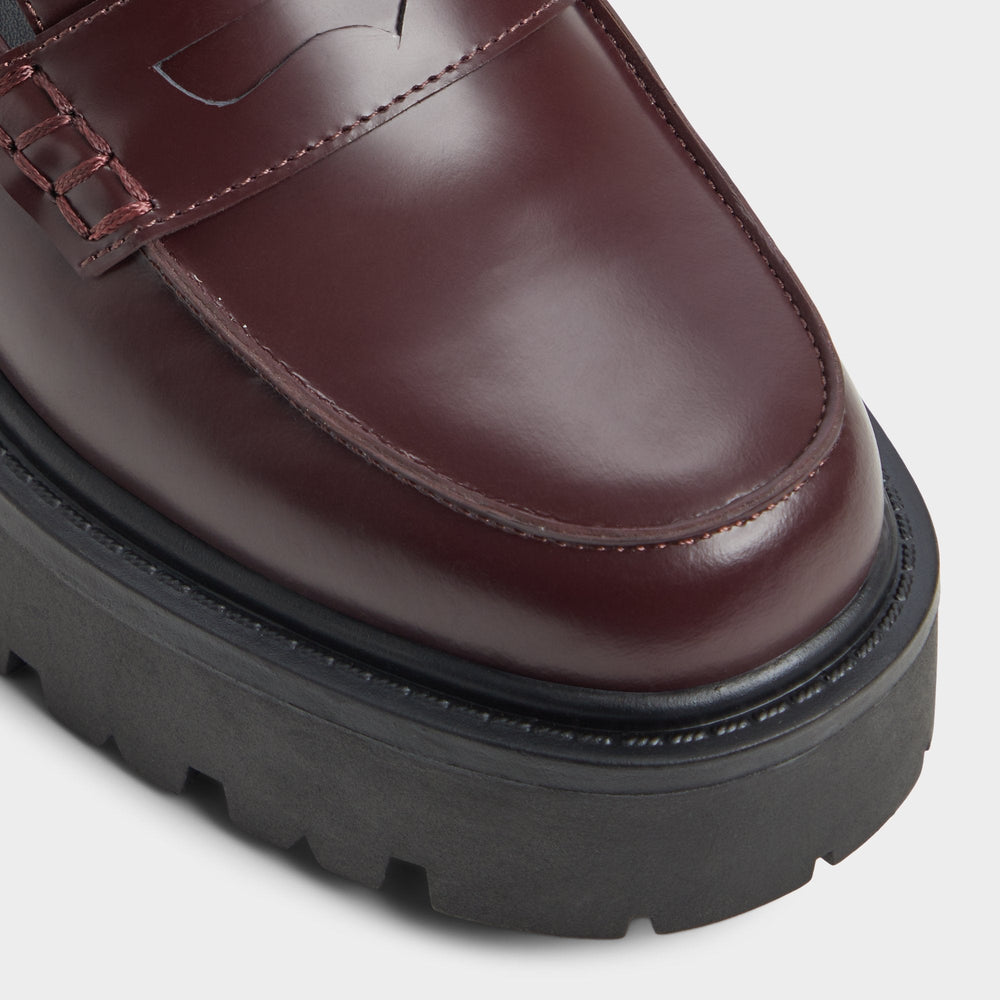 Aldo Cadaycia in Bordo - Loafer, Lug sole Bordo