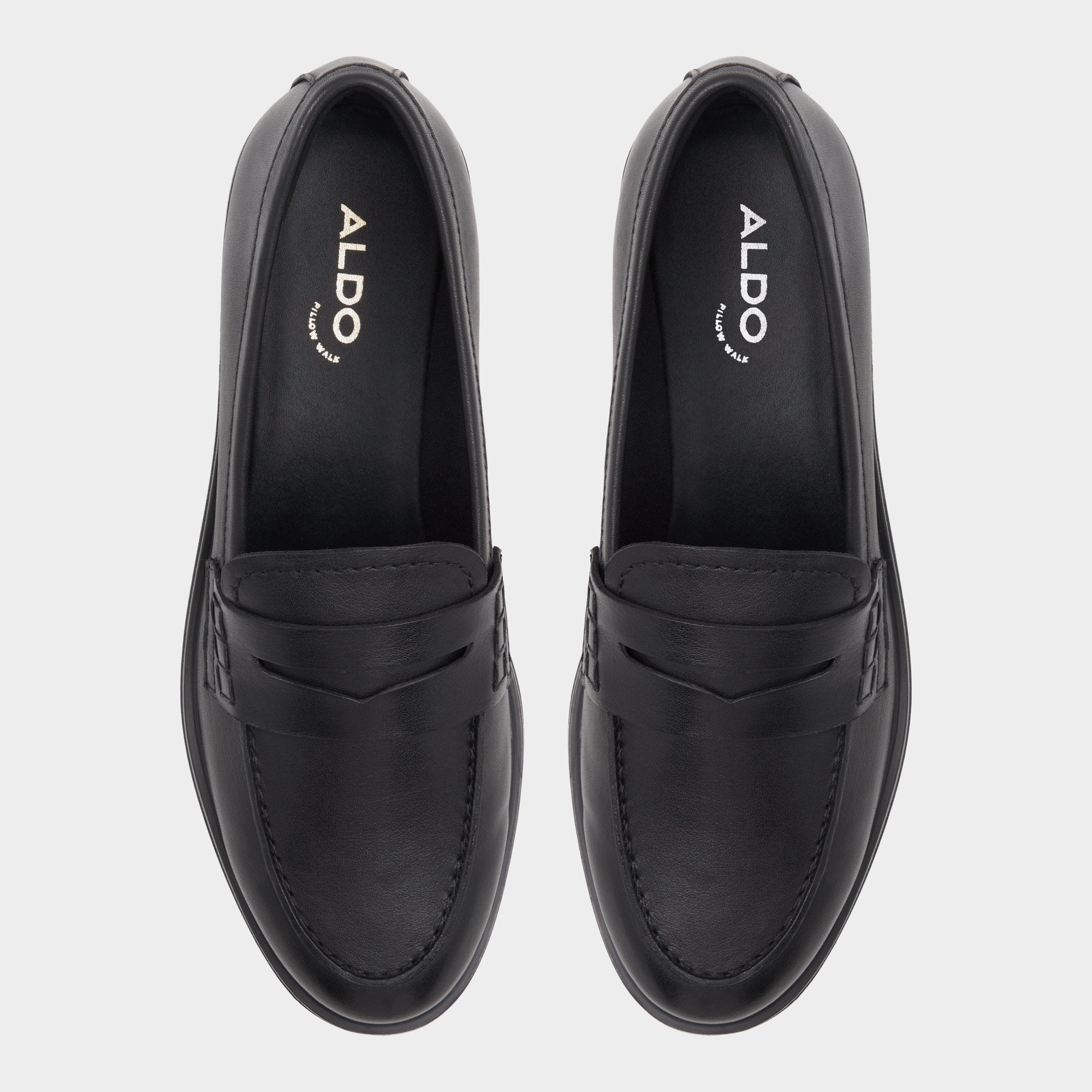 Aldo Lededanten Black Women's Loafers & Oxfords - Loafer, Block heel Black