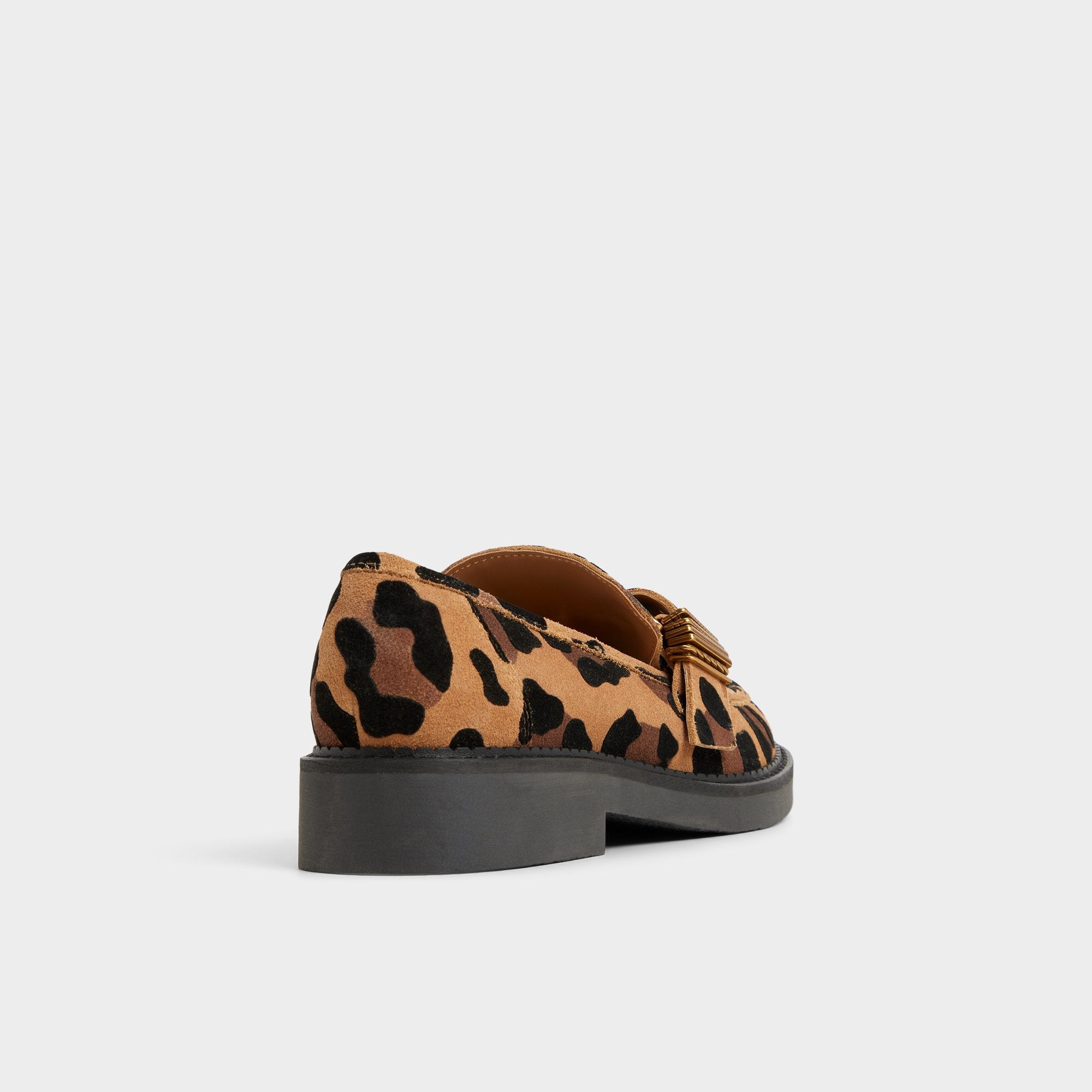 Aldo Kalya in Brown Multi - Loafer, Block heel Brown Multi