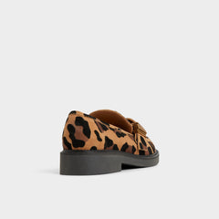 Aldo Kalya in Brown Multi - Loafer, Block heel Brown Multi