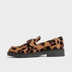 Aldo Kalya in Brown Multi - Loafer, Block heel Brown Multi