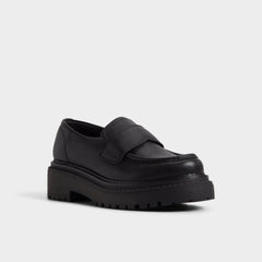 Aldo Miravella in Black - Loafer, Lug sole Black
