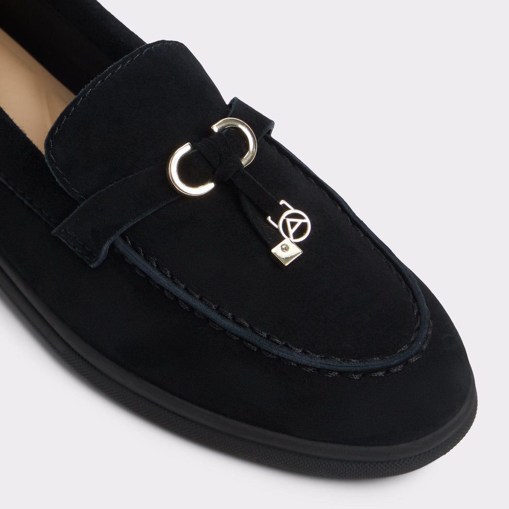 Aldo Creras Open Black Women's Loafers & Oxfords - Loafer Open Black
