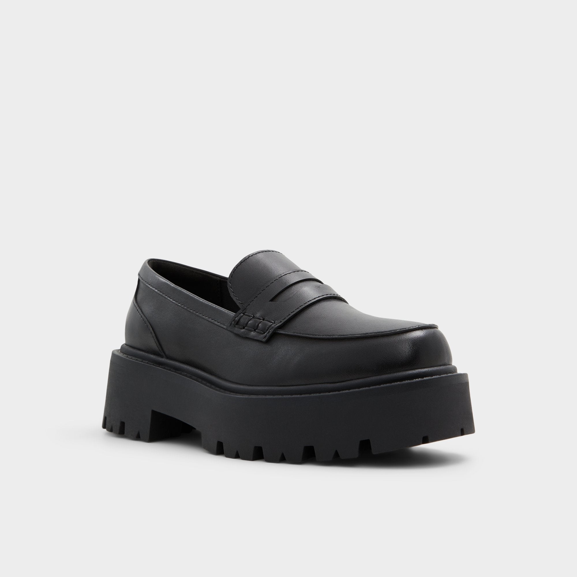 Aldo Cadaycia in Xt Black - Loafer, Lug sole Black