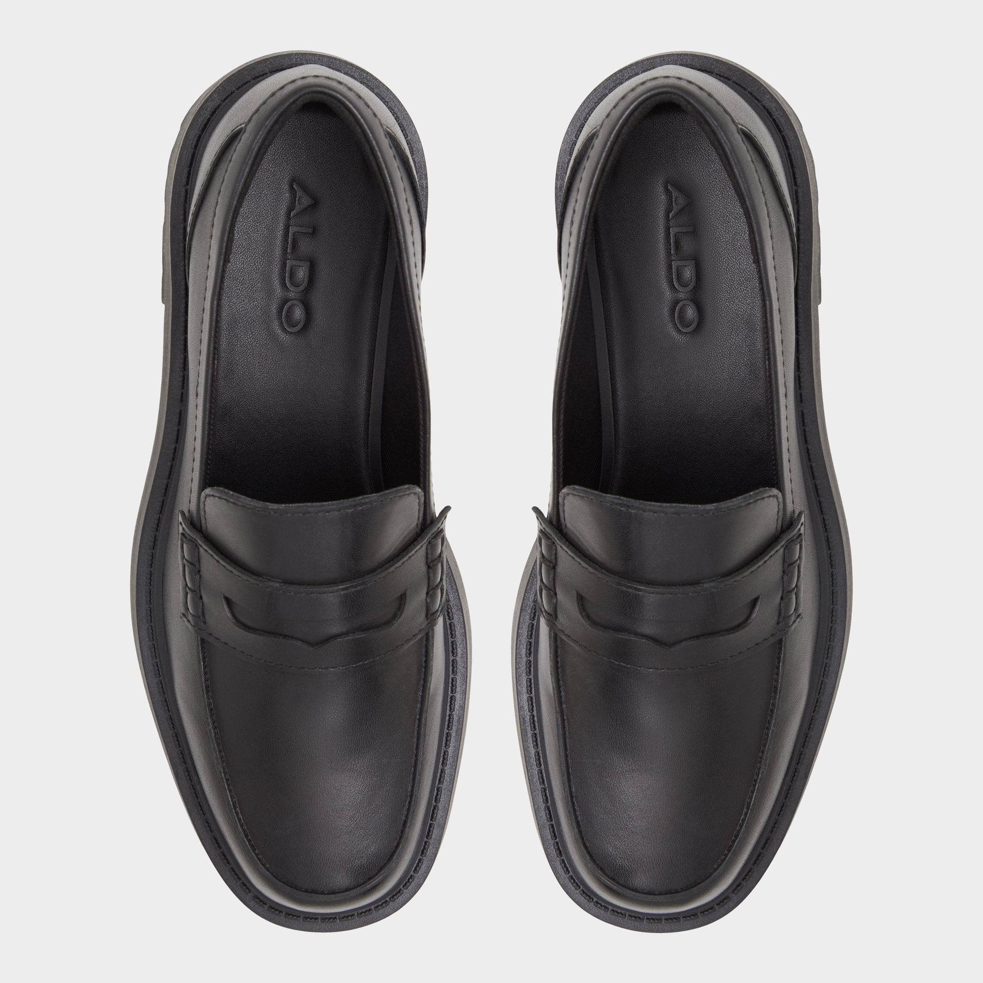 Aldo Cadaycia in Xt Black - Loafer, Lug sole Black