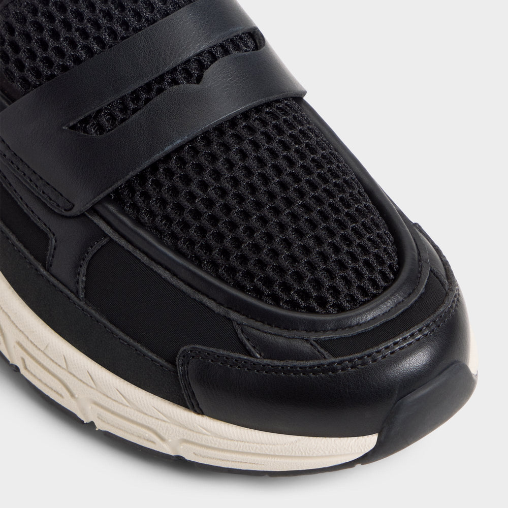 Aldo Loffy in Black - Loafer, Jogger sole Black