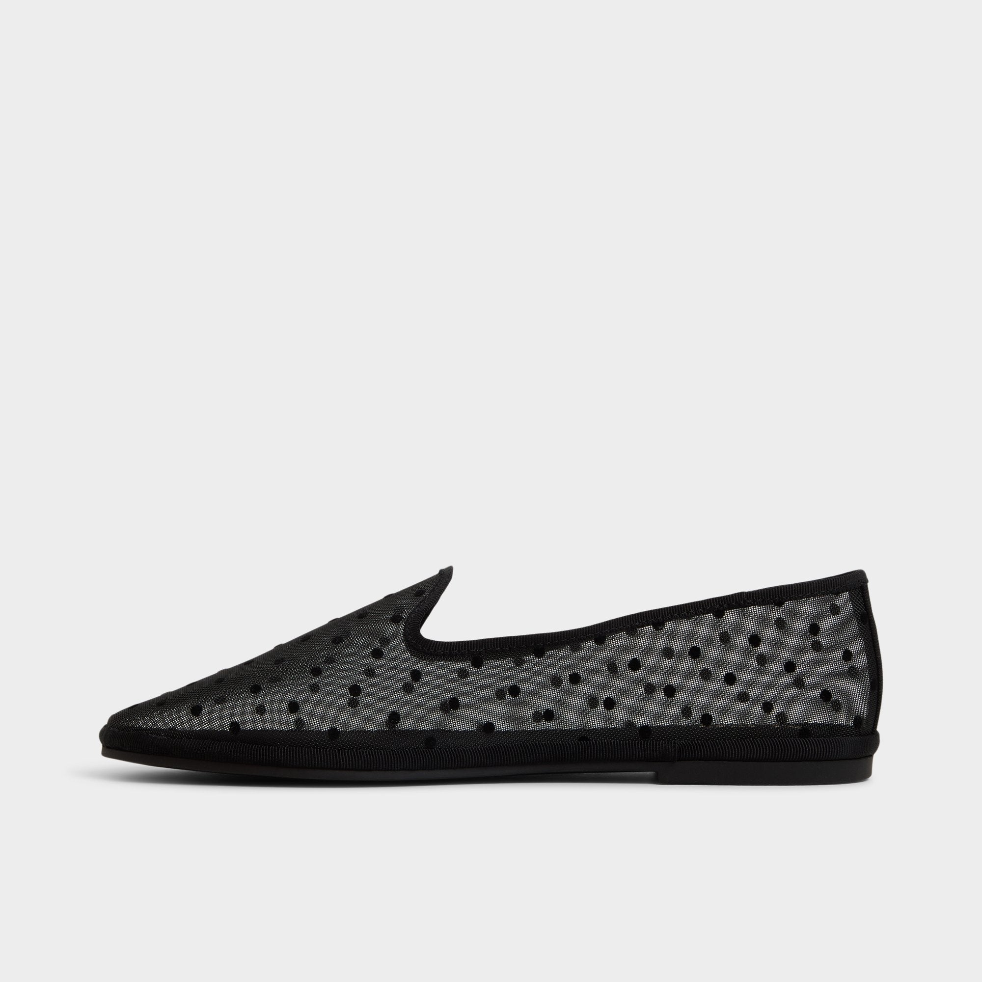 Aldo Aurabelle Black Textile Mesh Women's Loafers & Oxfords - Loafer Black