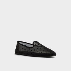 Aldo Aurabelle Black Textile Mesh Women's Loafers & Oxfords - Loafer Black