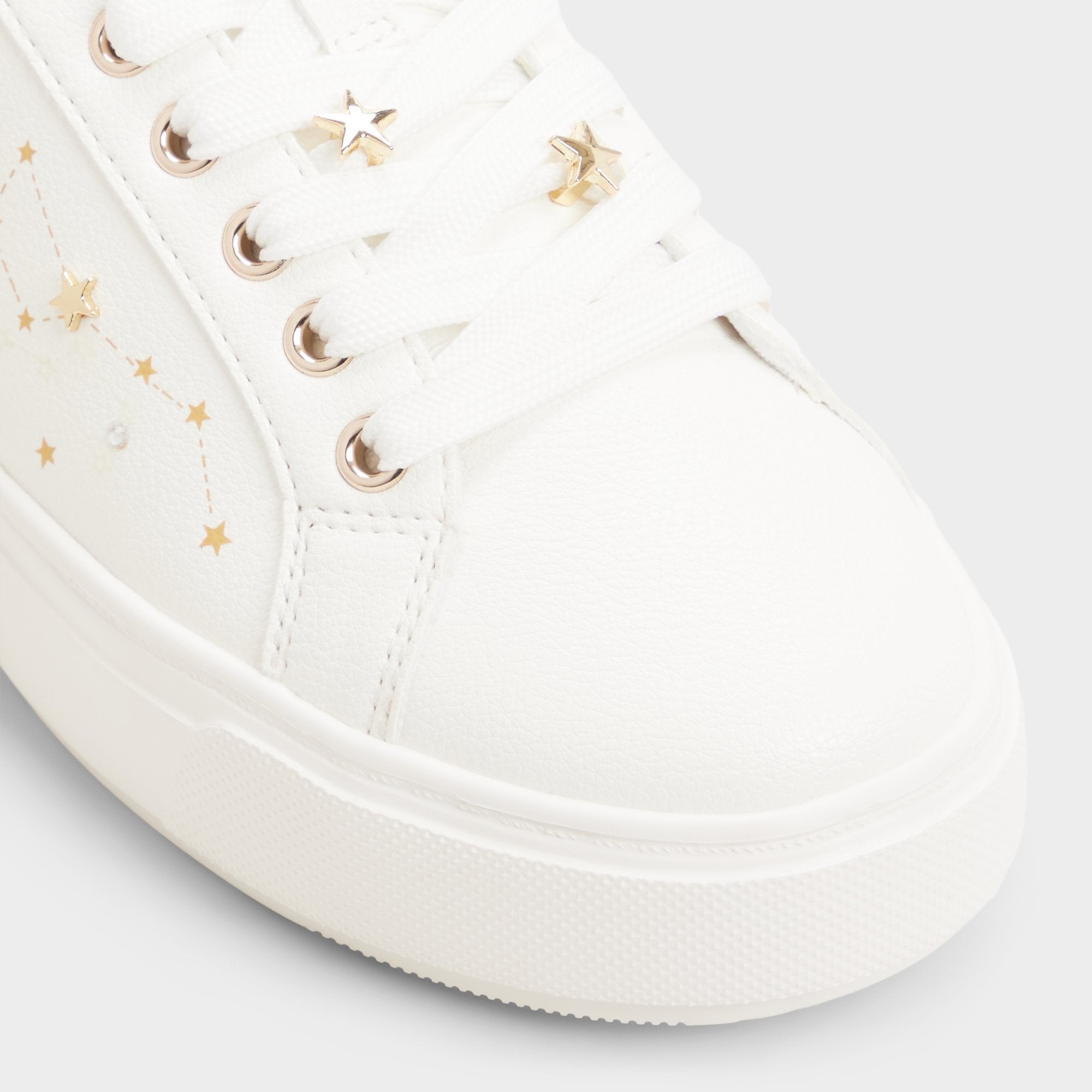 Aldo Starbright in White - Sneaker, Cup sole White